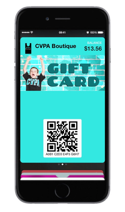 CVPA Boutique Gift Card