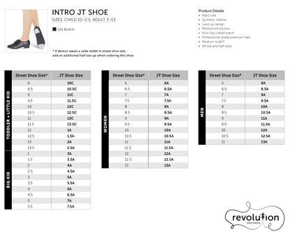 (Boys) Intro Jazz Tap Shoe