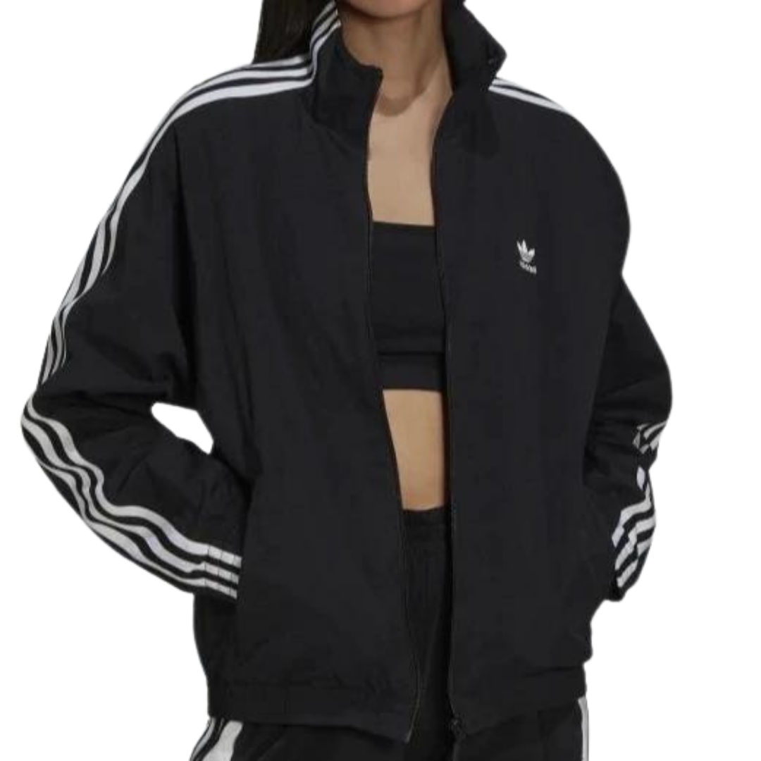 logo embroidered adidas jackets
