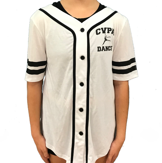 White CVPA Baseball Jersey