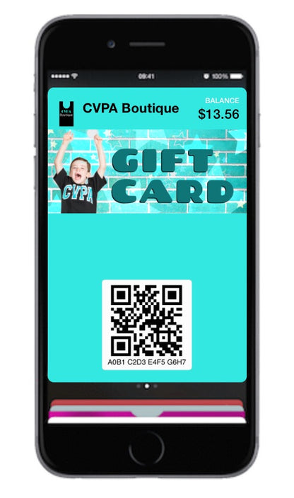 CVPA Boutique Gift Card